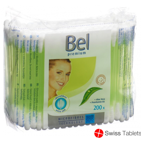 Bel Premium Wattestäbchen Minigrip-Btl 200 Stück buy online