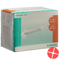Omnican Insulin 100 1ml 0.3x12mm G30 Single 100 X