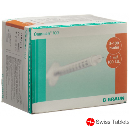 Omnican Insulin 100 1ml 0.3x12mm G30 Single 100 X buy online