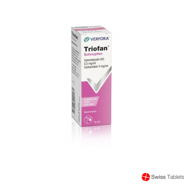 Triofan Schnupfen Nasentropfen Kleinkinder/Baby 10ml buy online