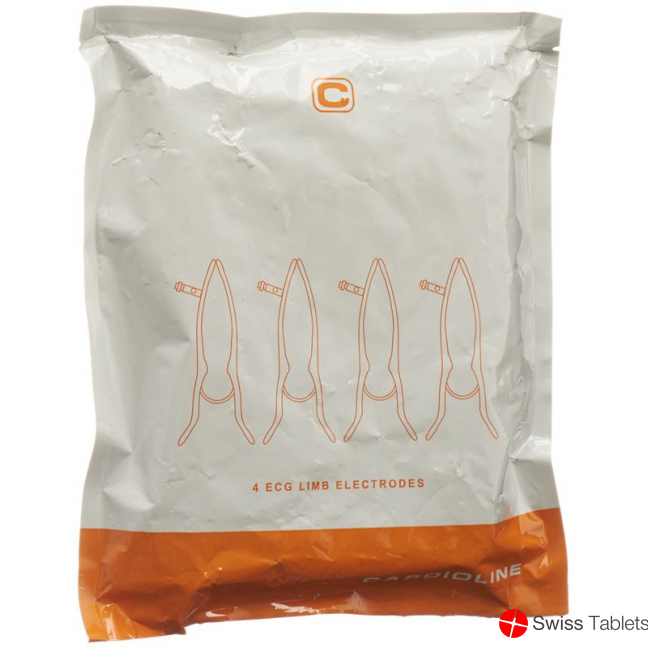 Cardioline Klammerelektroden Set F Extremi 4 Stück buy online