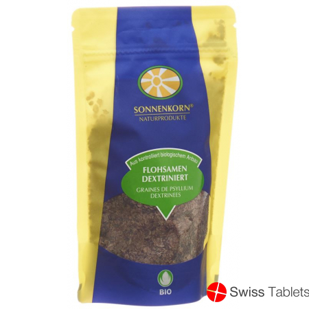 Sonnenkorn Flohsamen Dextriniert Bio Knospe 120g buy online