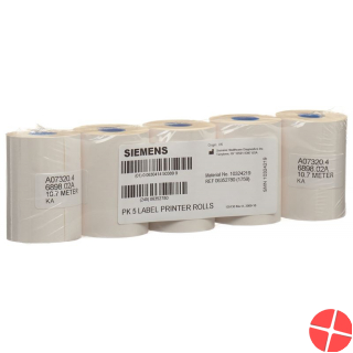 Clinitek Printer Paper Selbstklebend Rolle 5 Stück