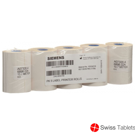 Clinitek Printer Paper Selbstklebend Rolle 5 Stück buy online