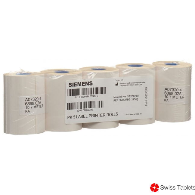 Clinitek Printer Paper Selbstklebend Rolle 5 Stück buy online