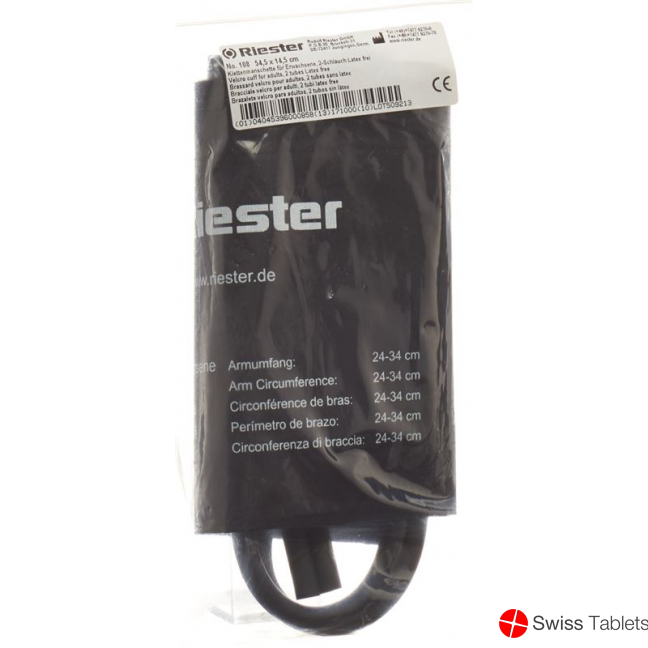 Riester Manschette 54.5x14.5cm für Erwachsene 2-schlauch buy online