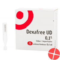 Dexafree UD 0.1% 20 monodoses 0.4 ml drops