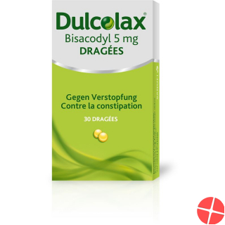 Dulcolax Bisacodyl 5mg 30 Dragees