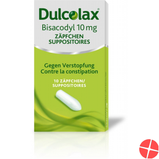 Dulcolax Bisacodyl 10mg 10 Zäpfchen