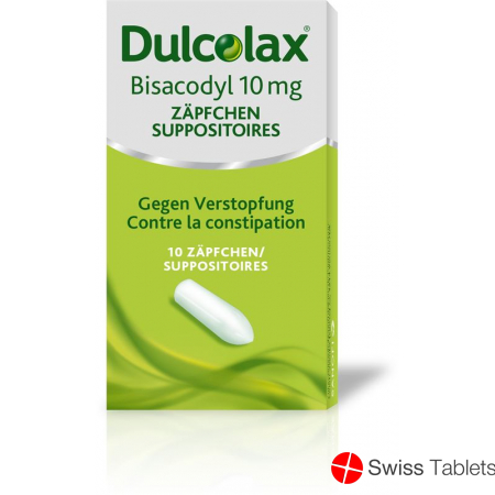 Dulcolax Bisacodyl 10mg 10 Zäpfchen buy online