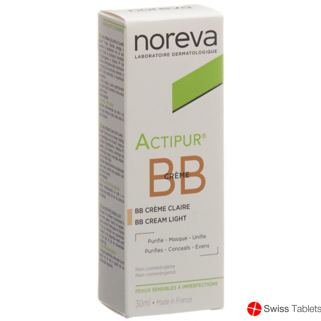 Noreva Actipur Getönte Creme Heller Teint 30ml buy online