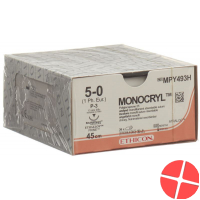 Monocryl 45cm Ungefaerbt 5-0 P-3 Multip 36 Stück Monocryl 45cm Ungefaerbt 5-0 P-3 Multip 36 Stück