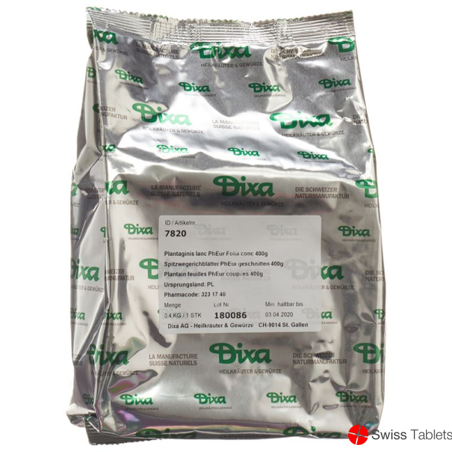 Dixa Plantaginis Lanceola Folium Conc Pheur 400g buy online
