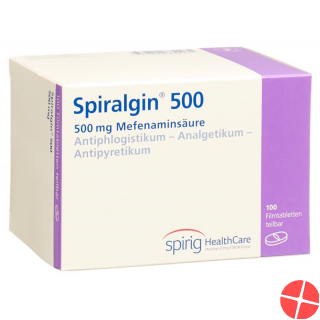 Spiralgin Filmtabletten 500mg 100 Stück