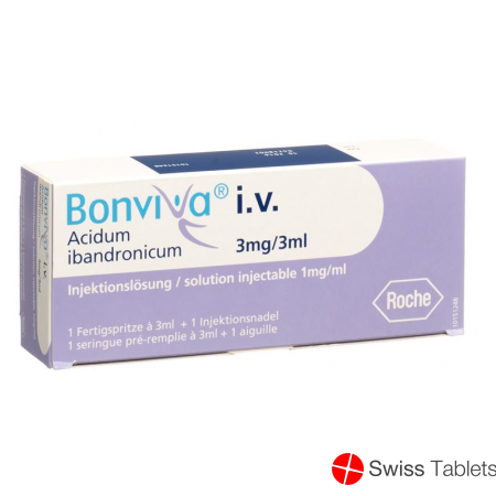 Bonviva i.v. Injektionslösung 3mg/3ml Fertigspritze 3ml buy online