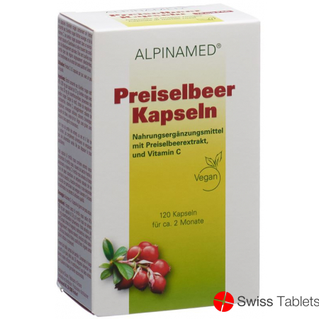 Alpinamed Cowberry 120 capsules buy online