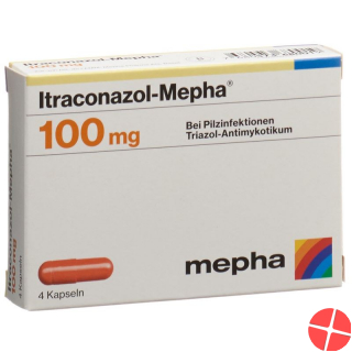 Itraconazol Mepha 4 Kapseln 100mg 4 Stück