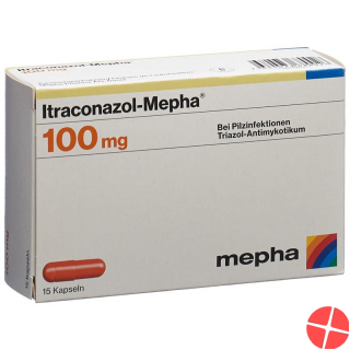 Itraconazol Mepha Kapseln 100mg 15 Stück
