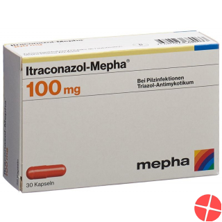 Itraconazol Mepha Kapseln 100mg 30 Stück