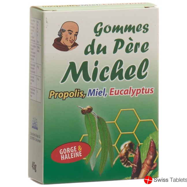Bioligo Gommes Du Pere Michel Eucalyptus Dose 45g buy online