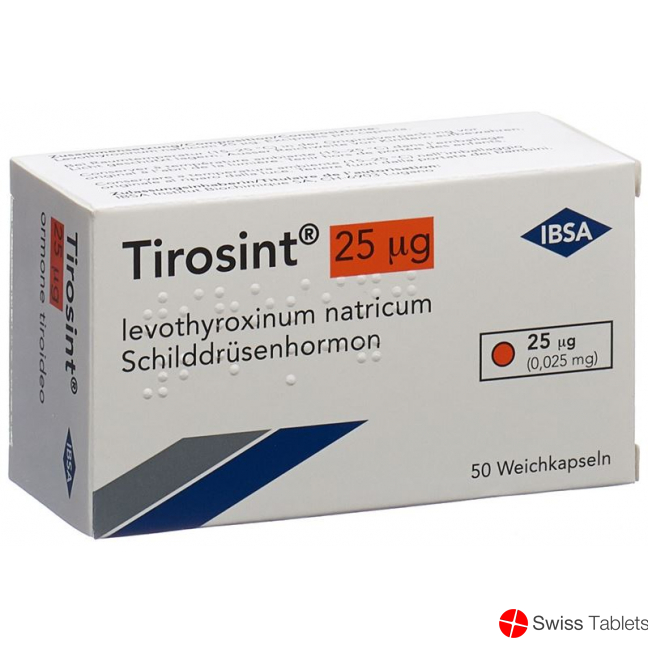 Tirosint Kapseln 25mcg 50 Stück buy online