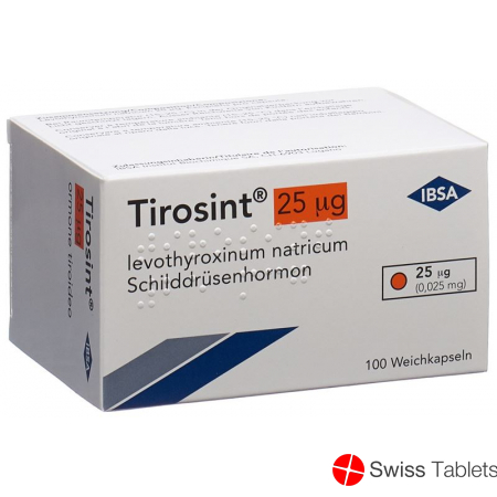 Tirosint Kapseln 25mcg 100 Stück buy online