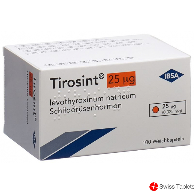 Tirosint Kapseln 25mcg 100 Stück buy online