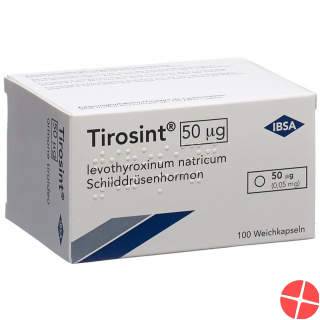Tirosint Kapseln 50mcg 100 Stück