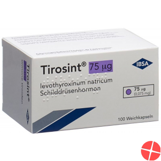 Tirosint Kapseln 75mcg 100 Stück