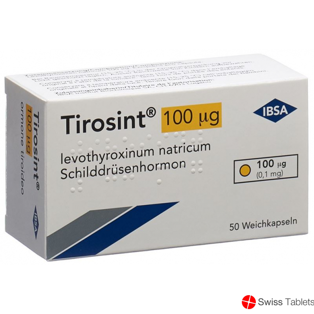 Tirosint Kapseln 100mcg 50 Stück buy online