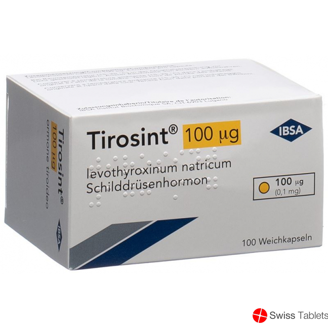 Tirosint Kapseln 100mcg 100 Stück buy online