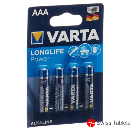 Varta Batterien High Energy Aaa 4 Stück buy online