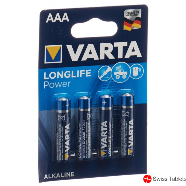 Varta Batterien High Energy Aaa 4 Stück buy online
