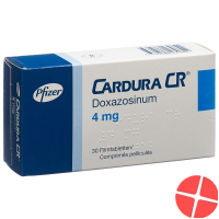 Cardura Cr Filmtabletten 4mg 30 Stück