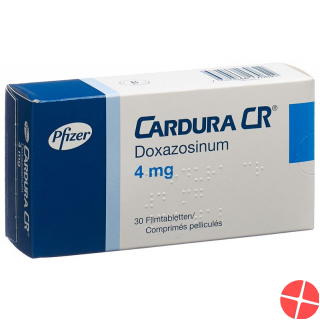 Cardura Cr Filmtabletten 4mg 30 Stück