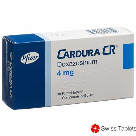 Cardura Cr Filmtabletten 4mg 30 Stück buy online