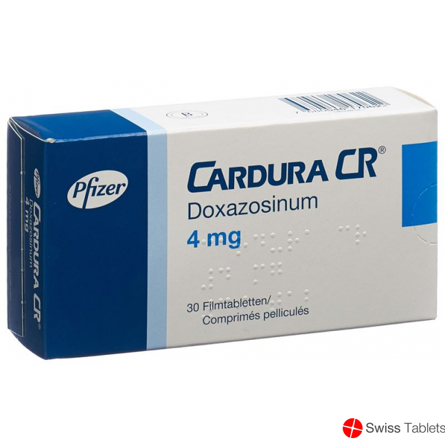 Cardura Cr Filmtabletten 4mg 30 Stück buy online