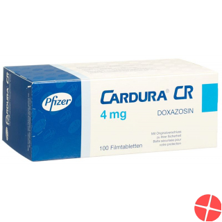 Cardura Cr Filmtabletten 4mg 100 Stück