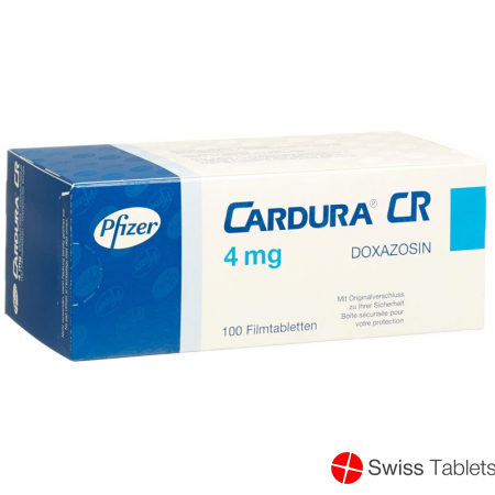 Cardura Cr Filmtabletten 4mg 100 Stück buy online