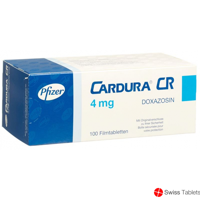 Cardura Cr Filmtabletten 4mg 100 Stück buy online