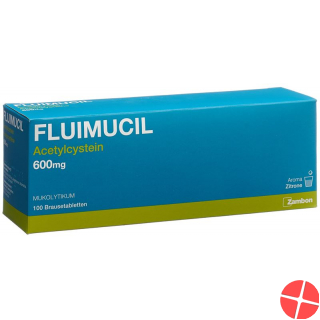 Fluimucil Brausetabletten 600mg Erwachsene Citron 100 Stück