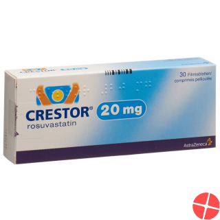Crestor Filmtabletten 20mg 30 Stück