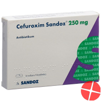 Cefuroxim Sandoz Filmtabletten 250mg 14 Stück