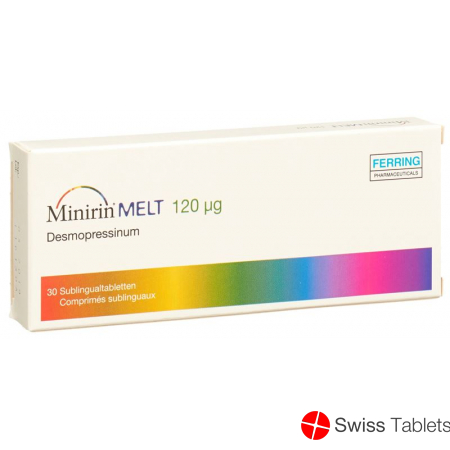 Minirin Melt Subling Tabletten 120mcg 30 Stück buy online