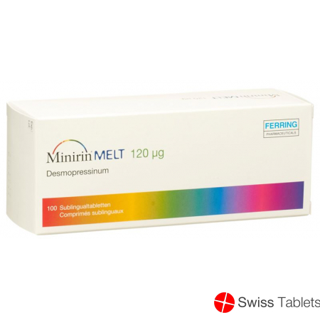 Minirin Melt Subling Tabletten 120mcg 100 Stück buy online