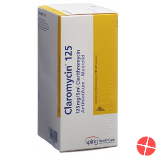 Claromycin Suspension 125mg/5ml 100ml