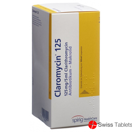 Claromycin Suspension 125mg/5ml 100ml buy online Claromycin Suspension 125mg/5ml 100ml buy online