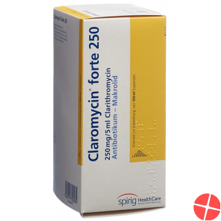 Claromycin Forte Suspension 250mg/5ml 100ml