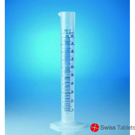 Semadeni measuring cylinder Pp 50ml high form buy online