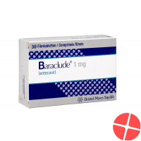 Baraclude Filmtabletten 1mg 30 Stück